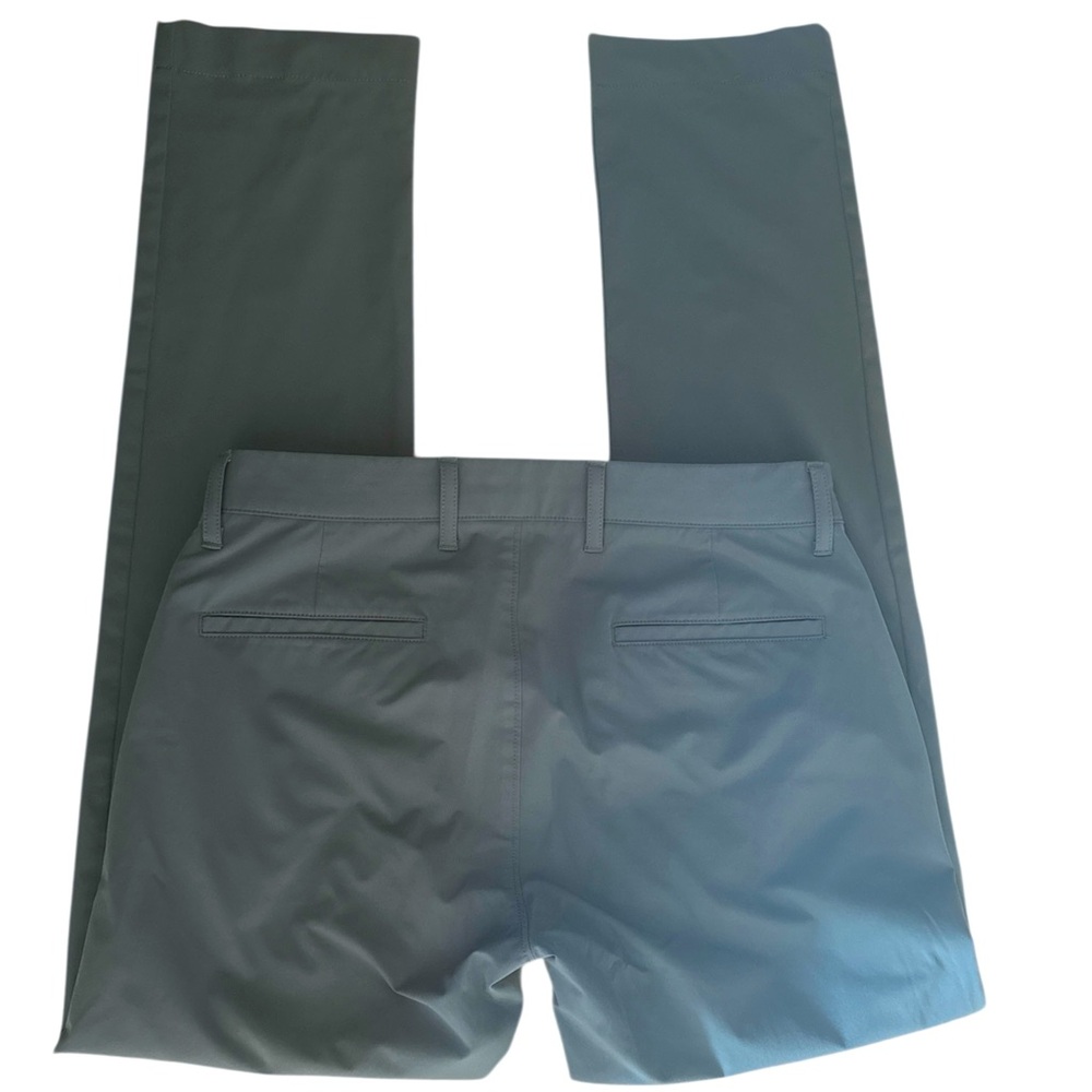 J Crew Flex Slim Fit Tech Pants Mens 29x32 Gray AA712 Performance Chino Like New - Picture 5 of 7
